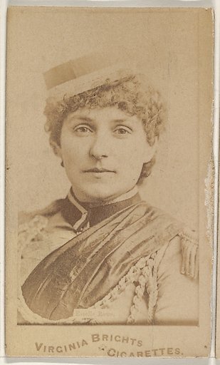 Estelle Rowe, from the Actors and Actresses series (N45, Type 1) for Virginia Brights Cigarettes