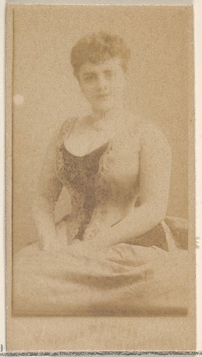 From the Actors and Actresses series (N45, Type 4) for Virginia Brights Cigarettes