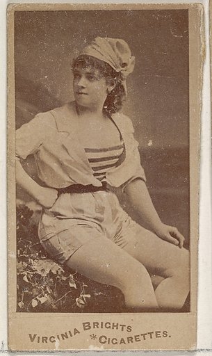 From the Actors and Actresses series (N45, Type 4) for Virginia Brights Cigarettes