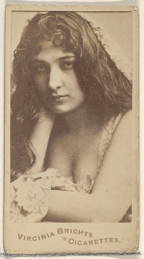 From the Actors and Actresses series (N45, Type 5) for Virginia Brights Cigarettes