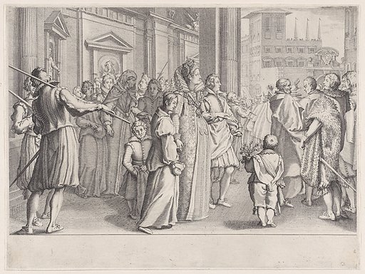 La Grande Duchesse Marie des Jeunes Filles (The Great Duchess Marie des Jeunes Filles), from "La Vie de Ferdinand Ier de Médicis série appelée aussi Les Batailles des Médicis" (The Life of Ferdinand I de'Medici also called The Medici Battles)