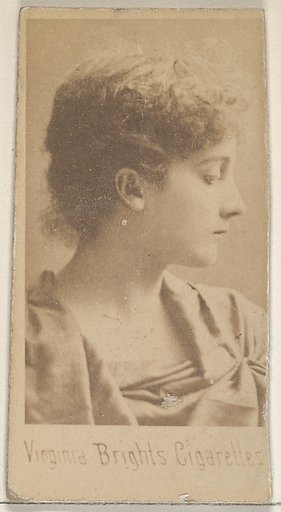 From the Actors and Actresses series (N45, Type 5) for Virginia Brights Cigarettes