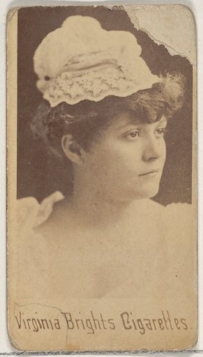 From the Actors and Actresses series (N45, Type 5) for Virginia Brights Cigarettes