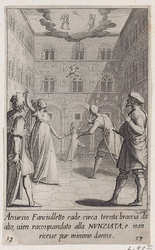 Accursio, from Scelta d'Alcuni Miracoli e Grazie della Santissima Nunziata di Firenze (Selection of Some Miracles and Graces that Occurred in the Church of the Annunziata in Florence)