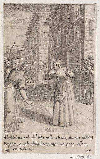 Maddalena, from Scelta d'Alcuni Miracoli e Grazie della Santissima Nunziata di Firenze (Selection of Some Miracles and Graces that Occurred in the Church of the Annunziata in Florence)