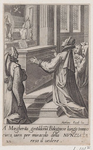 Margherita, from Scelta d'Alcuni Miracoli e Grazie della Santissima Nunziata di Firenze (Selection of Some Miracles and Graces that Occurred in the Church of the Annunziata in Florence)