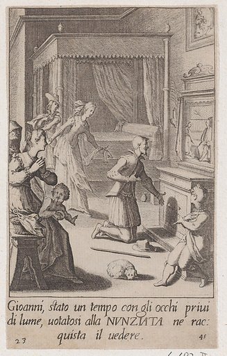 Gioanni, from Scelta d'Alcuni Miracoli e Grazie della Santissima Nunziata di Firenze (Selection of Some Miracles and Graces that Occurred in the Church of the Annunziata in Florence)