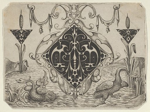 Lozenge-shaped Pendant and Two Triangular Motifs in a Riverscape