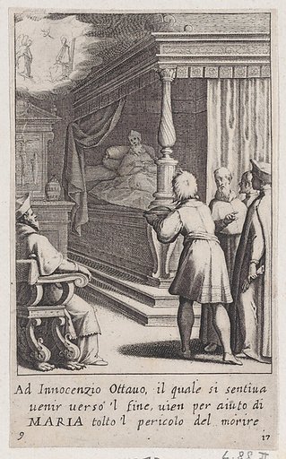Innocent VII, from Scelta d'Alcuni Miracoli e Grazie della Santissima Nunziata di Firenze (Selection of Some Miracles and Graces that Occurred in the Church of the Annunziata in Florence)