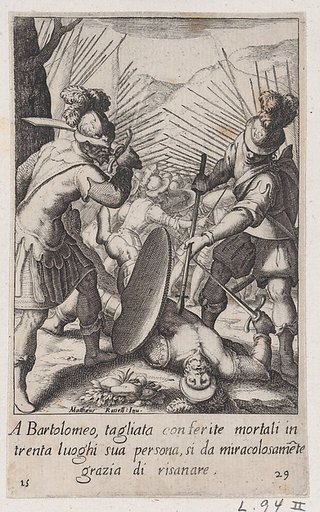Bartolomeo, from Scelta d'Alcuni Miracoli e Grazie della Santissima Nunziata di Firenze (Selection of Some Miracles and Graces that Occurred in the Church of the Annunziata in Florence)