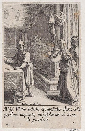 Pietro Soderini, from Scelta d'Alcuni Miracoli e Grazie della Santissima Nunziata di Firenze (Selection of Some Miracles and Graces that Occurred in the Church of the Annunziata in Florence)