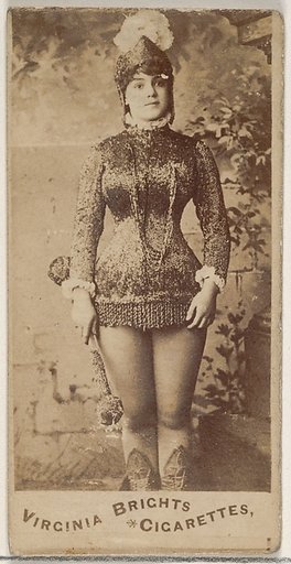 From the Actors and Actresses series (N45, Type 5) for Virginia Brights Cigarettes