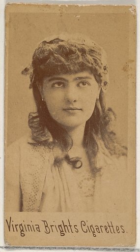 From the Actors and Actresses series (N45, Type 5) for Virginia Brights Cigarettes