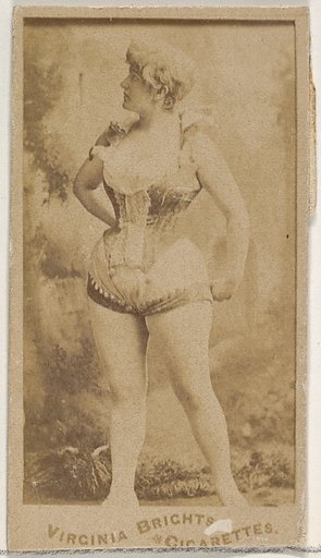 From the Actors and Actresses series (N45, Type 5) for Virginia Brights Cigarettes