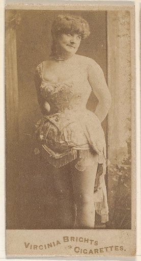 From the Actors and Actresses series (N45, Type 5) for Virginia Brights Cigarettes