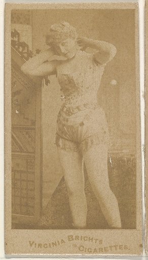 From the Actors and Actresses series (N45, Type 5) for Virginia Brights Cigarettes