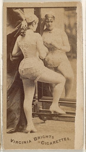 From the Actors and Actresses series (N45, Type 5) for Virginia Brights Cigarettes