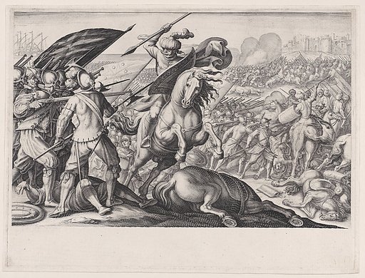 Défaite de la Cavalerie Turque (Defeat of the Turkish Cavalry), from "La Vie de Ferdinand Ier de Médicis série appelée aussi Les Batailles des Médicis" (The Life of Ferdinand I de'Medici also called The Medici Battles)