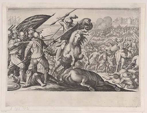 Défaite de la Cavalerie Turque (Defeat of the Turkish Cavalry), from "La Vie de Ferdinand Ier de Médicis série appelée aussi Les Batailles des Médicis" (The Life of Ferdinand I de'Medici also called The Medici Battles)