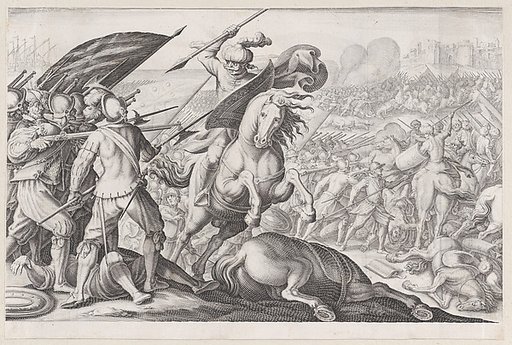 Défaite de la Cavalerie Turque (Defeat of the Turkish Cavalry), from "La Vie de Ferdinand Ier de Médicis série appelée aussi Les Batailles des Médicis" (The Life of Ferdinand I de'Medici also called The Medici Battles)