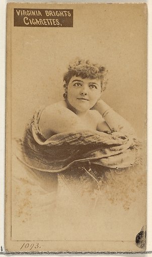 Card 1093, from the Actors and Actresses series (N45, Type 2) for Virginia Brights Cigarettes