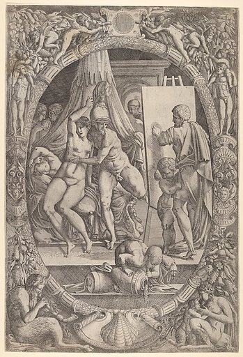 Apelles Painting Alexander and Campaspe