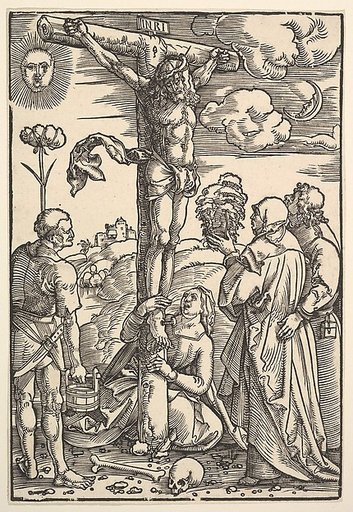 Christ on the Cross with the Virgin and Saints Longinus, Mary Magdalen and John