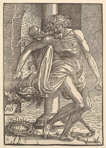 Christ with the Instruments of Torture Supported by a Little Angel