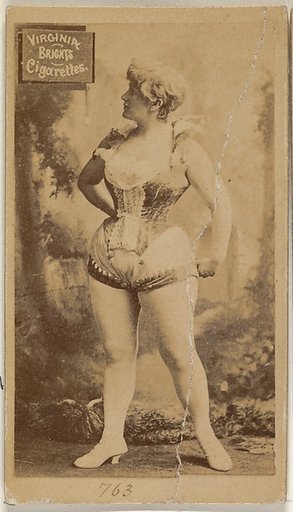 Card 763, from the Actors and Actresses series (N45, Type 2) for Virginia Brights Cigarettes
