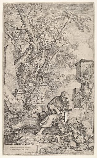 Democritus in Meditation