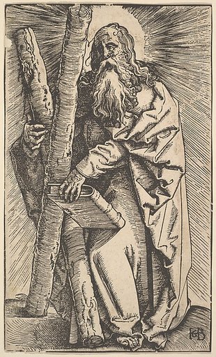 St. Andrew, from "Christ and the Apostles"