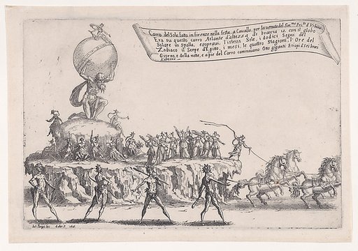 Le Char du Soleil (The Chariot of Sun), from "Guerre de Beauté" (Guerra di Bellezza) (War of Beauty)
