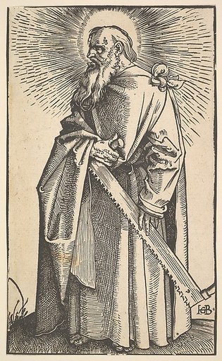 St. Simon, from "Christ and the Apostles"