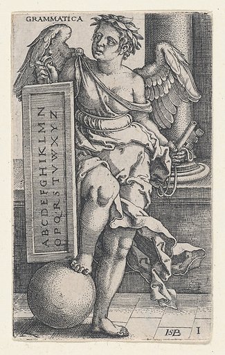Grammatica, from "The Seven Liberal Arts"
