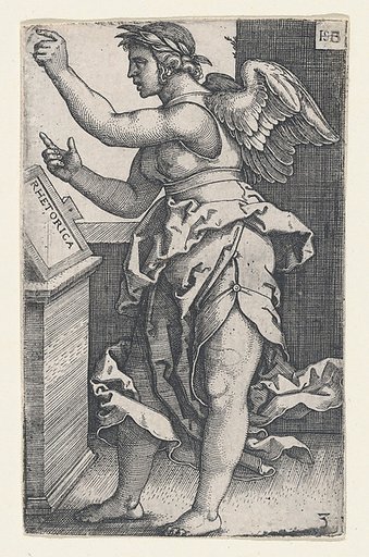 Rhetorica, from "The Seven Liberal Arts"
