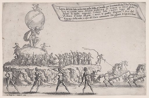 Le Char du Soleil (The Chariot of Sun), from "Guerre de Beauté" (Guerra di Bellezza) (War of Beauty)