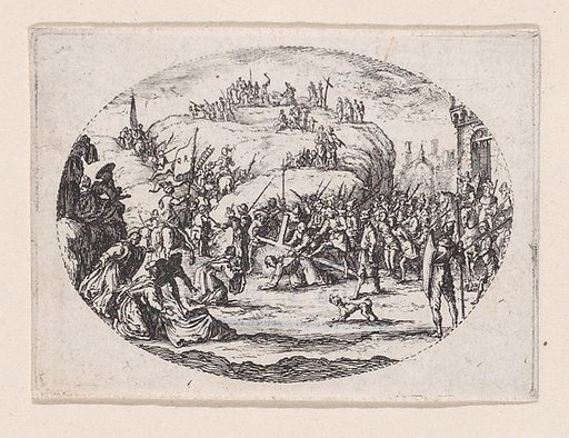 Reverse Copy of Le Petit Portement de Croix (The Small Carrying of the Cross)