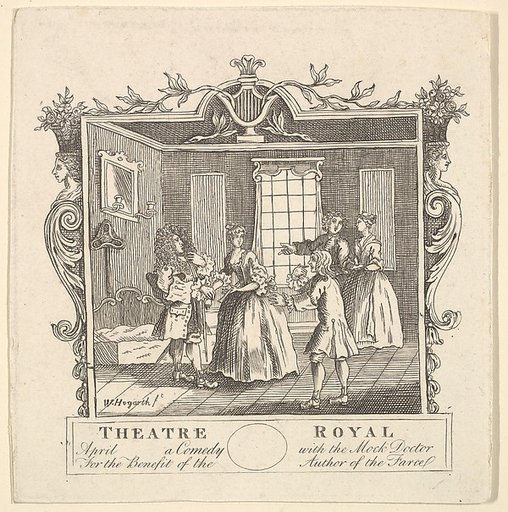 Ticket for Fielding's The Mock Doctor