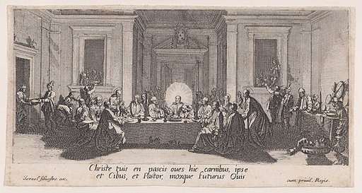 La Cêne (The Last Supper), from "La Grande Passion" (The Large Passion)