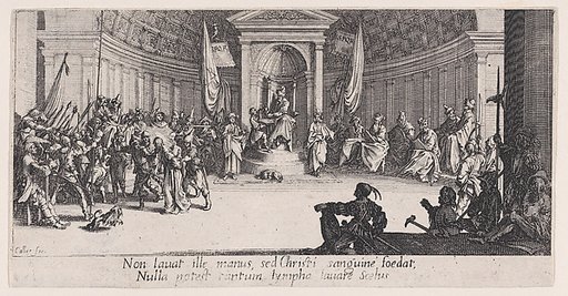 La Condamnation a Mort (The Condemnation to Death), from "La Grande Passion" (The Large Passion)