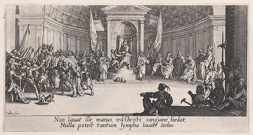La Condamnation a Mort (The Condemnation to Death), from "La Grande Passion" (The Large Passion)