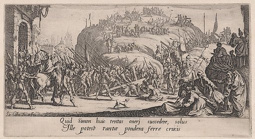 Le Portement de Croix (Christ Carrying the Cross), from "La Grande Passion" (The Large Passion)
