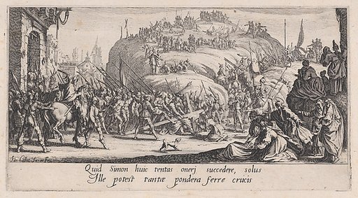 Le Portement de Croix (Christ Carrying the Cross), from "La Grande Passion" (The Large Passion)