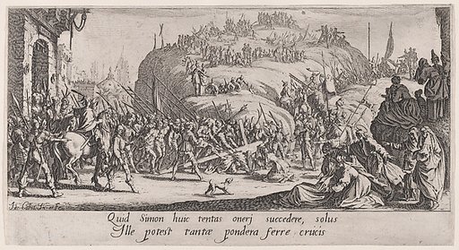 Le Portement de Croix (Christ Carrying the Cross), from "La Grande Passion" (The Large Passion)