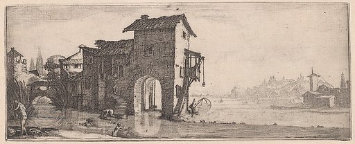 Le Moulin a Eau (The Water Mill), from "Les Quatre Paysages" (The Four Landscapes)