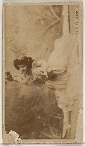 Mabel Clark, from the Actors and Actresses series (N45, Type 8) for Virginia Brights Cigarettes