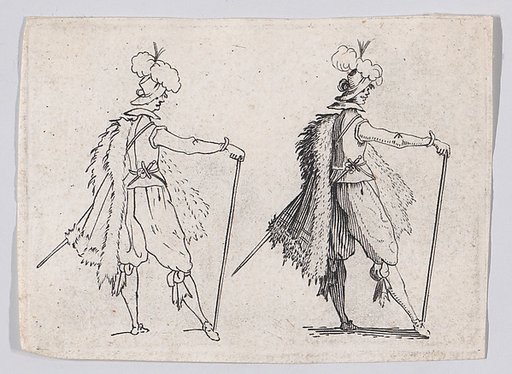 Copy of Le Gentilhomme a la Grande Canne (The Gentleman with the Large Cane), from "Les Caprices"