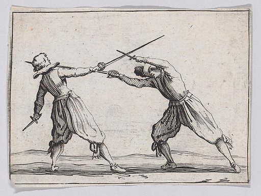 Copy of Le Duel a l'Épée et au Poignard (The Duel with the Sword and Dagger), from "Les Caprices"