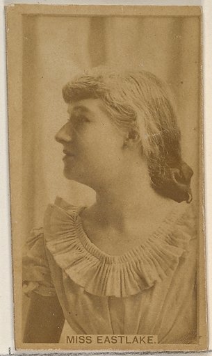 Miss Eastlake, from the Actors and Actresses series (N45, Type 8) for Virginia Brights Cigarettes