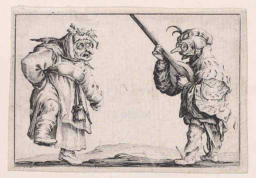 Les Danseurs Au Luth (The Dancers with a Lute), from Les Caprices Series A, The Florence Set